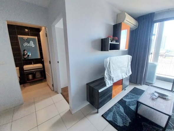 bedroom of VOQUE Place Sukhumvit 107 – Bearing 2 : โว้ค เพลส สุขุมวิท 107 – แบริ่ง 2