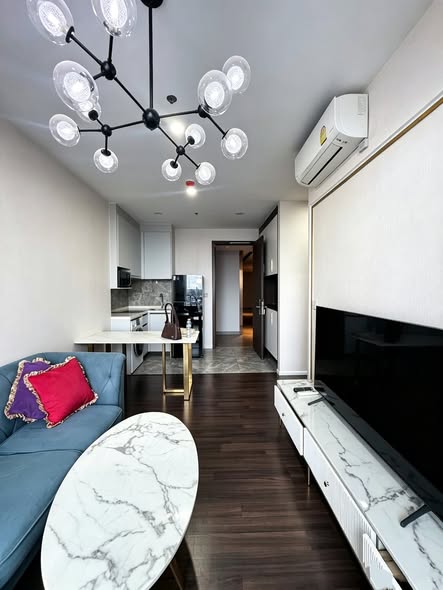 living room of Whizdom Inspire Sukhumvit วิสซ์ดอม อินสปาย สุขุมวิท