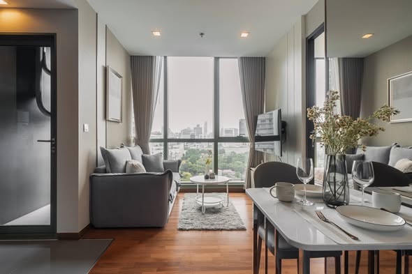 living room of Wish Signature II Midtown Siam