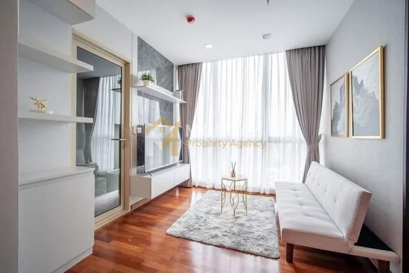 living room and bedroom of Wish Signature II Midtown Siam