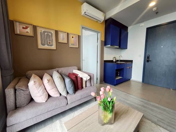 living room and bedroom of XT Ekkamai