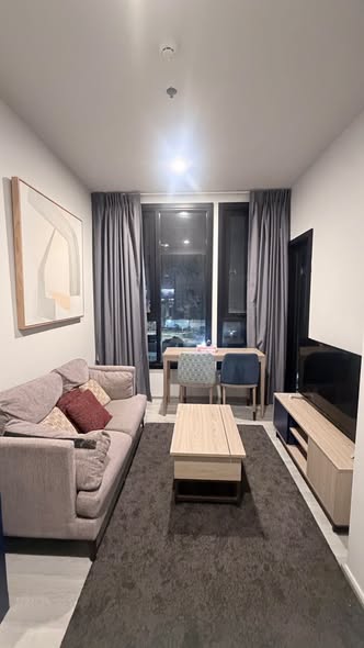 living room and bedroom of XT Ekkamai