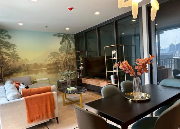 living room and room interior of XT Phayathai