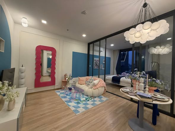 living room and room interior of XT Phayathai