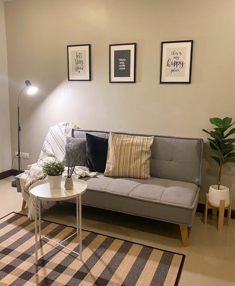 living room of Zenith Place Huay Khwang