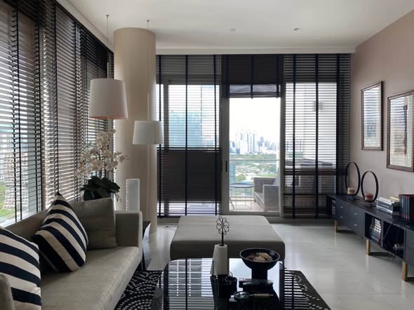 living room and room interior of 185 Rajadamri