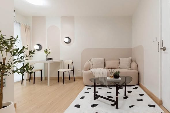 living room of ไอคอนโด งามวงศ์วาน 2