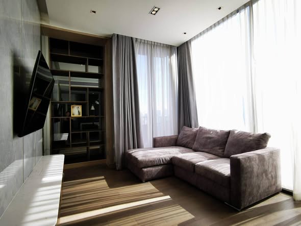 bedroom and living room and room interior of 28 Chidlom