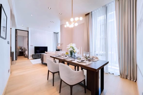 living room and room interior of 28 Chidlom