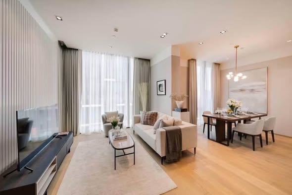 living room and room interior of 28 Chidlom