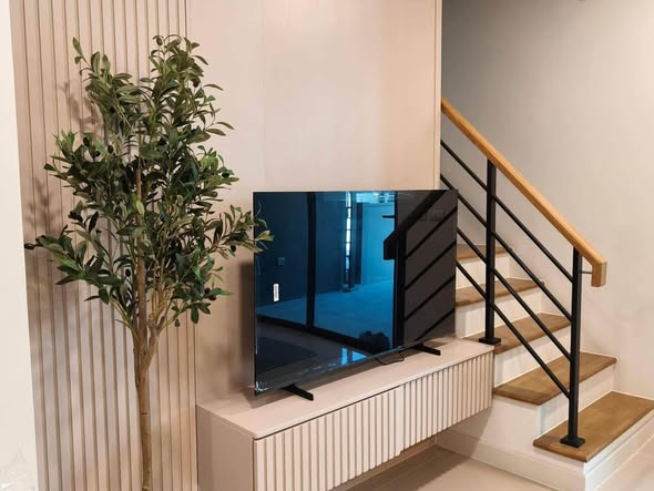 living room and room interior of พลีโน่ สุขุมวิท-บางนา 3 Pleno Sukhumvit-Bangna 3