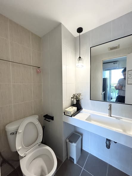 bathroom of ลุมพินีวิลล์ สุขุมวิท 76 แบริ่ง-สเตชั่น เฟส 1