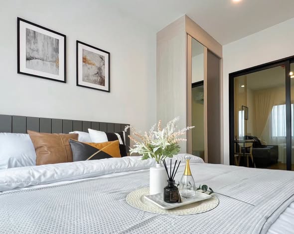 bedroom of ชีวาทัย ฮอลล์มาร์ค ลาดพร้าว – โชคชัย 4 (เฟส 2)