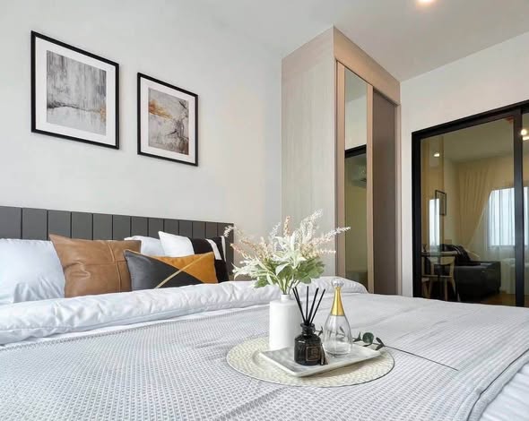 bedroom of ชีวาทัย ฮอลล์มาร์ค ลาดพร้าว – โชคชัย 4 (เฟส 2)