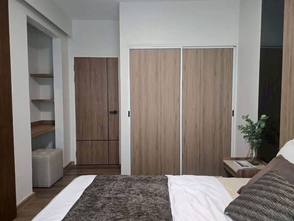 bedroom and room interior of A Space ID Asok-Ratchada