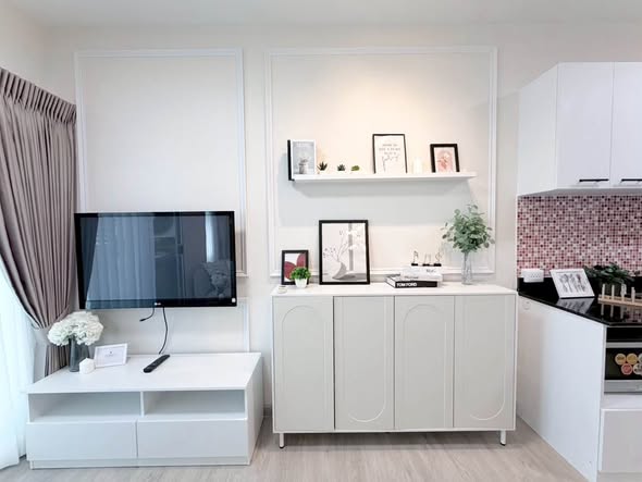 living room of A Space ID Asok-Ratchada