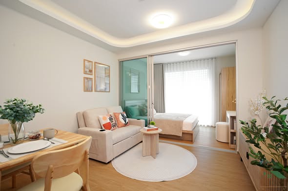living room of A Space ME Sukhumvit 77