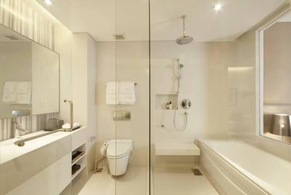 bathroom of AEQUA Residence Sukhumvit 49 dad no3