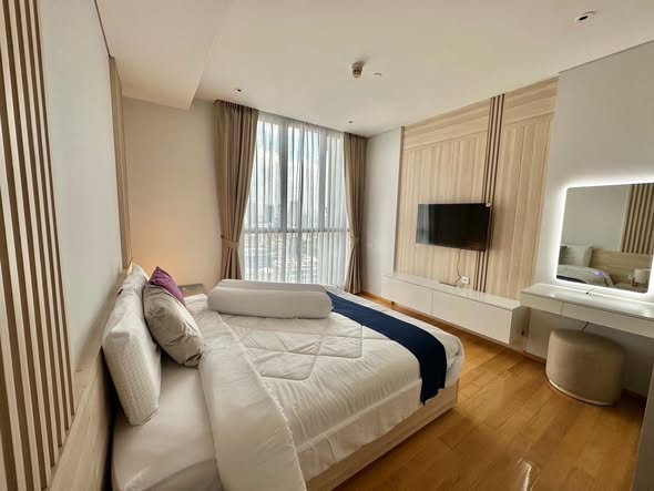 bedroom of AEQUA Residence Sukhumvit 49 dad no3