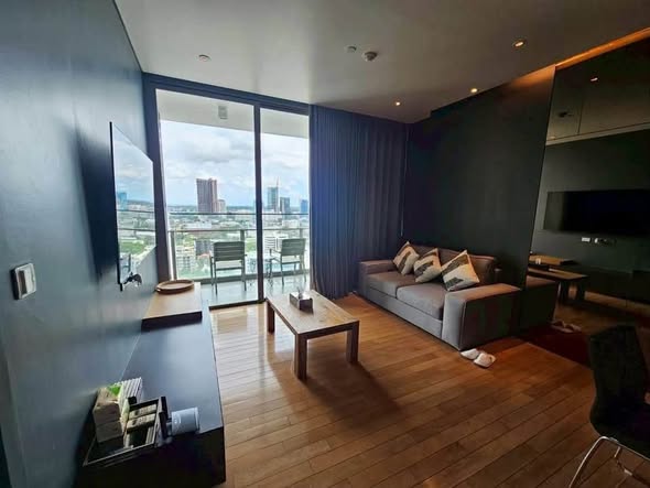 living room of AEQUA Residence Sukhumvit 49 dad no3
