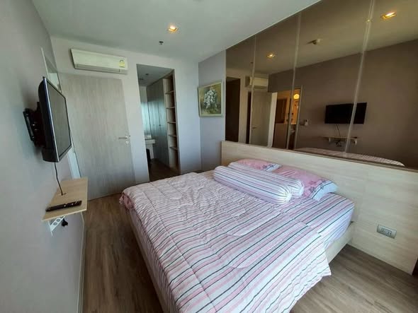 bedroom of AERAS Beachfront Condominium Jomtien Pattaya