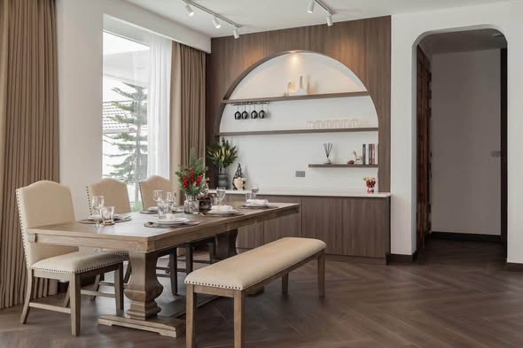 room interior of พูลวิลล่ากรุงเทพ Airy Ville Bangkok
