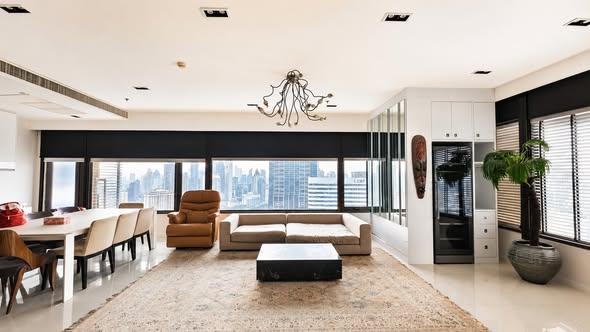 living room of Amanta Lumphini