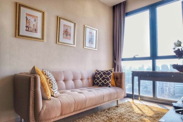 living room of Ashton Asoke