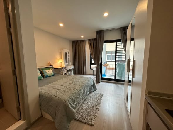 bedroom of Aspire Asoke-Ratchada