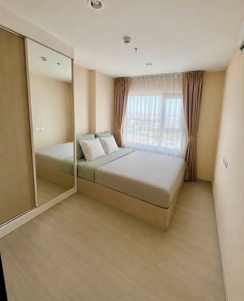 bedroom of แอสปาย เอราวัณ ไพร์ม Aspire Erawan Prime