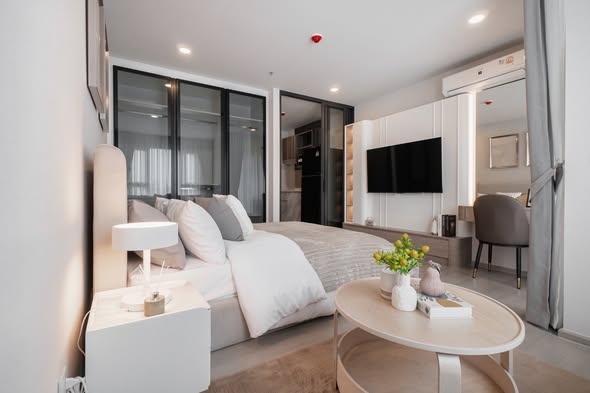 bedroom of Aspire Onnut Station