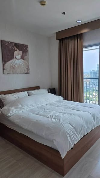 bedroom of Aspire Sukhumvit 48
