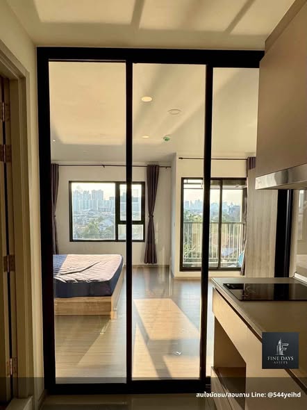 bedroom and room interior of Aspire Sukhumvit-On Nut