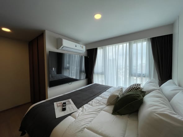 bedroom of Aspire Sukhumvit-Rama 4