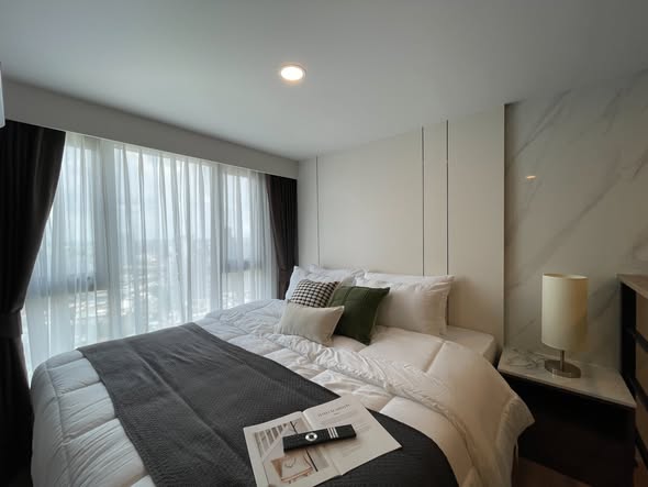 bedroom of Aspire Sukhumvit-Rama 4