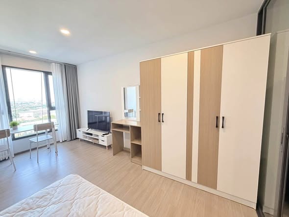 bedroom and room interior of Aspire Sukhumvit-Rama 4