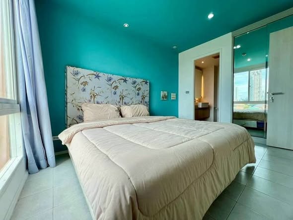 bedroom of Atlantis Condo Resort Pattaya