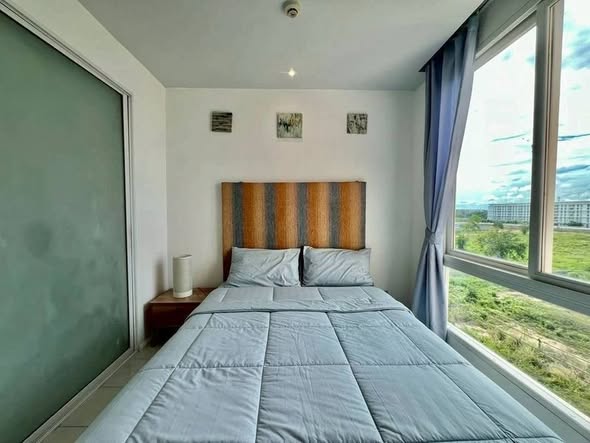 bedroom of Atlantis Condo Resort Pattaya