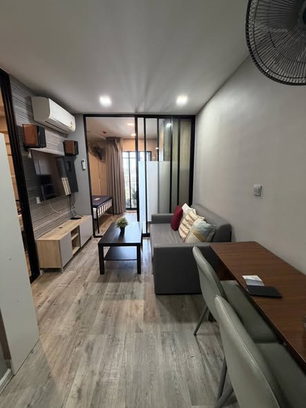 bedroom and living room and room interior of Atmoz รัชดา-ห้วยขวาง คอนโด