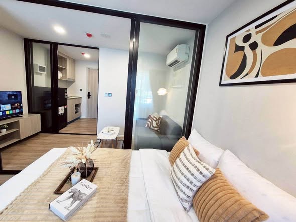bedroom and living room and room interior of Atmoz Flow Minburi