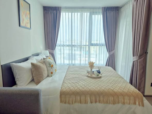bedroom of Atmoz Palacio Ladprao Wanghin | แอทโมซ พาลาซิโอ ลาดพร้าว วังหิน