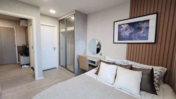 bedroom of Atmoz Tropicana Bangna