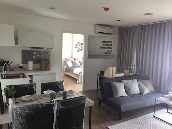 bedroom and living room of B Republic Condo