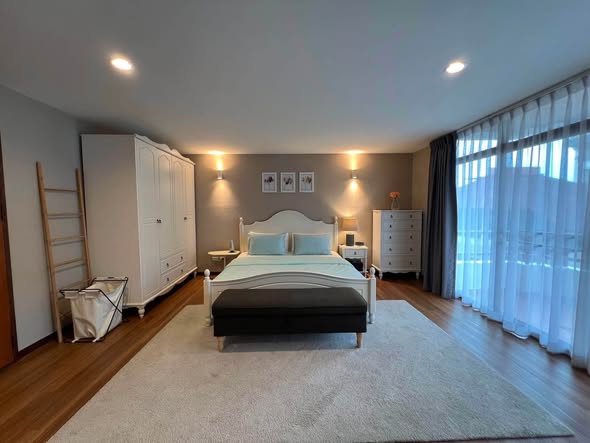 bedroom and room interior of Baan Green Town