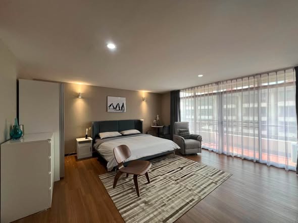 bedroom and room interior of Baan Green Town