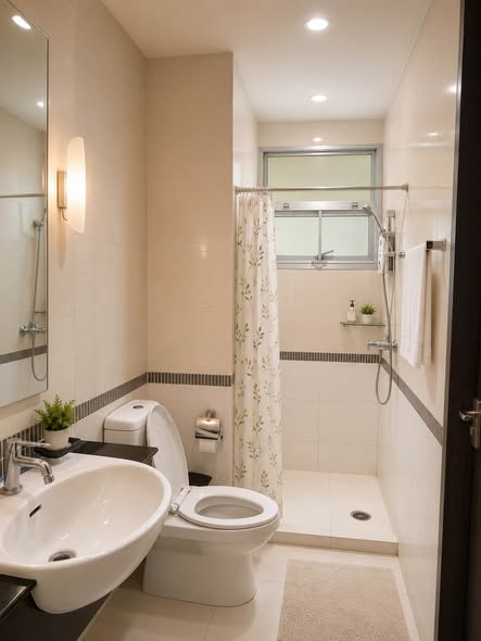 bathroom of Baan Klang Krung Siam-Pathum Wan