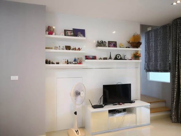 bedroom and living room of Baan Klang Muang Chokchai 4