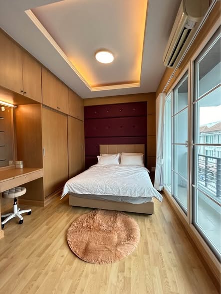 bedroom of Baan Klang Muang S-Sense Rama 9-Ladprao