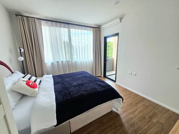 bedroom of Baan Klang Mueang Rama 9-Krungthep Kritha