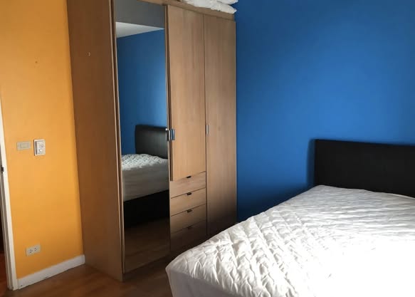 bedroom of Baan Nonzee Condominium